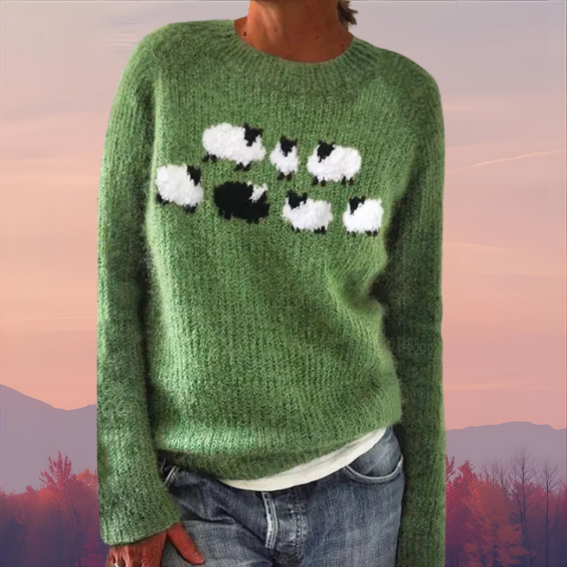 Poppy™ - Cozy Retro Sweater