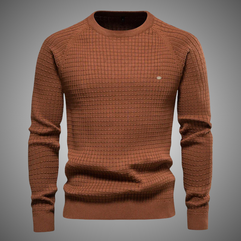 Lenoir™ | Men's Plaid Pattern Sweater