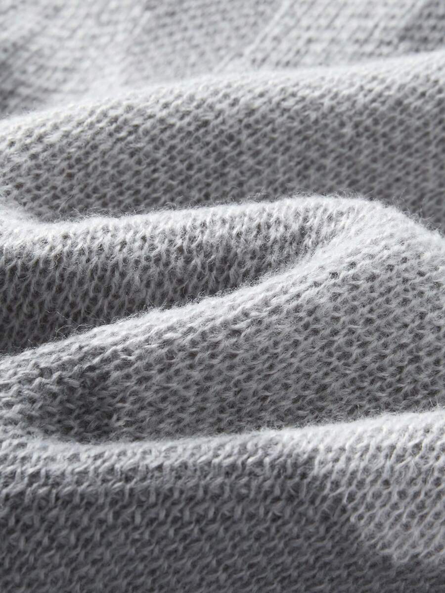 Manfinity Hypemode Casual men's sweater with Round neck, Long Sleeves, and Graphic detail