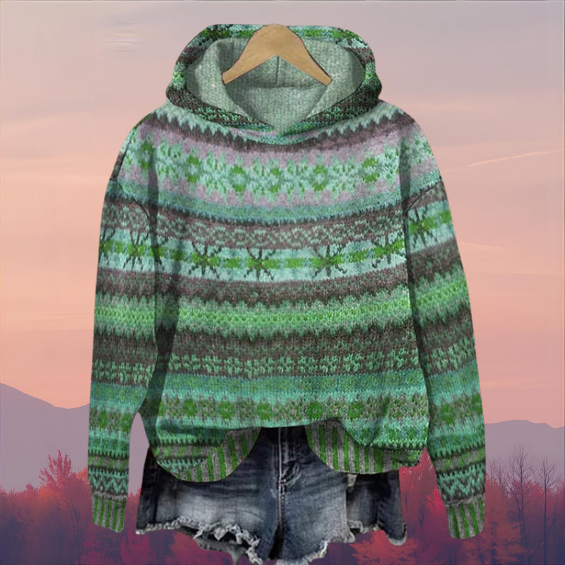 Lina™ - Cozy Ethnic Sweater