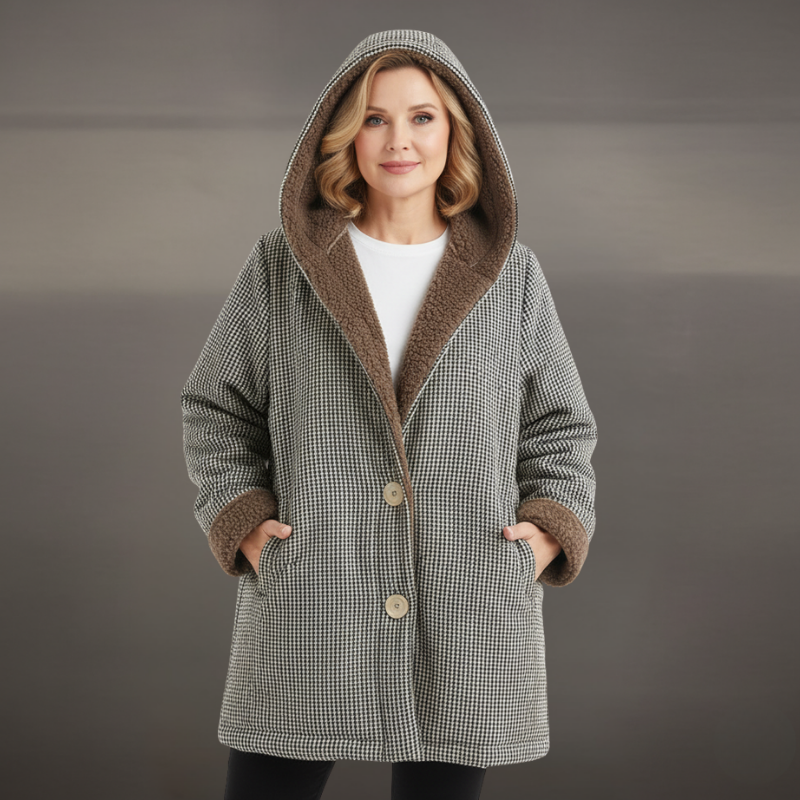 Helma™ - Elegant and comfortable hooded jacket for women
