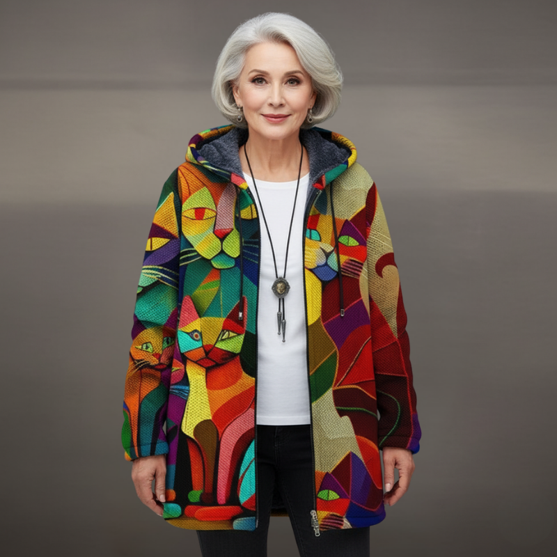 Anna™ - Jacket with artistic print