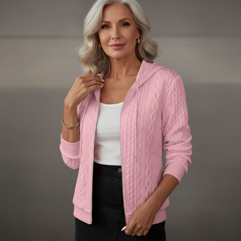 Lena™ - Hoodie with zipper