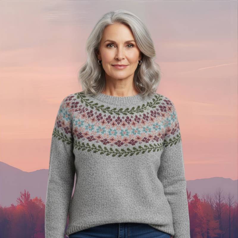 Silvana™ - Cozy Retro Sweater
