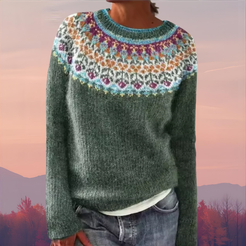 Silvana™ - Cozy Retro Sweater
