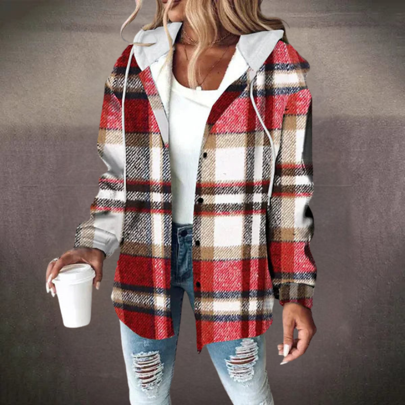 Martina™ | Women's Mesh Button Placket Jacket