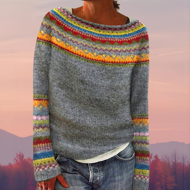 Emily™ - Cozy Retro Sweater