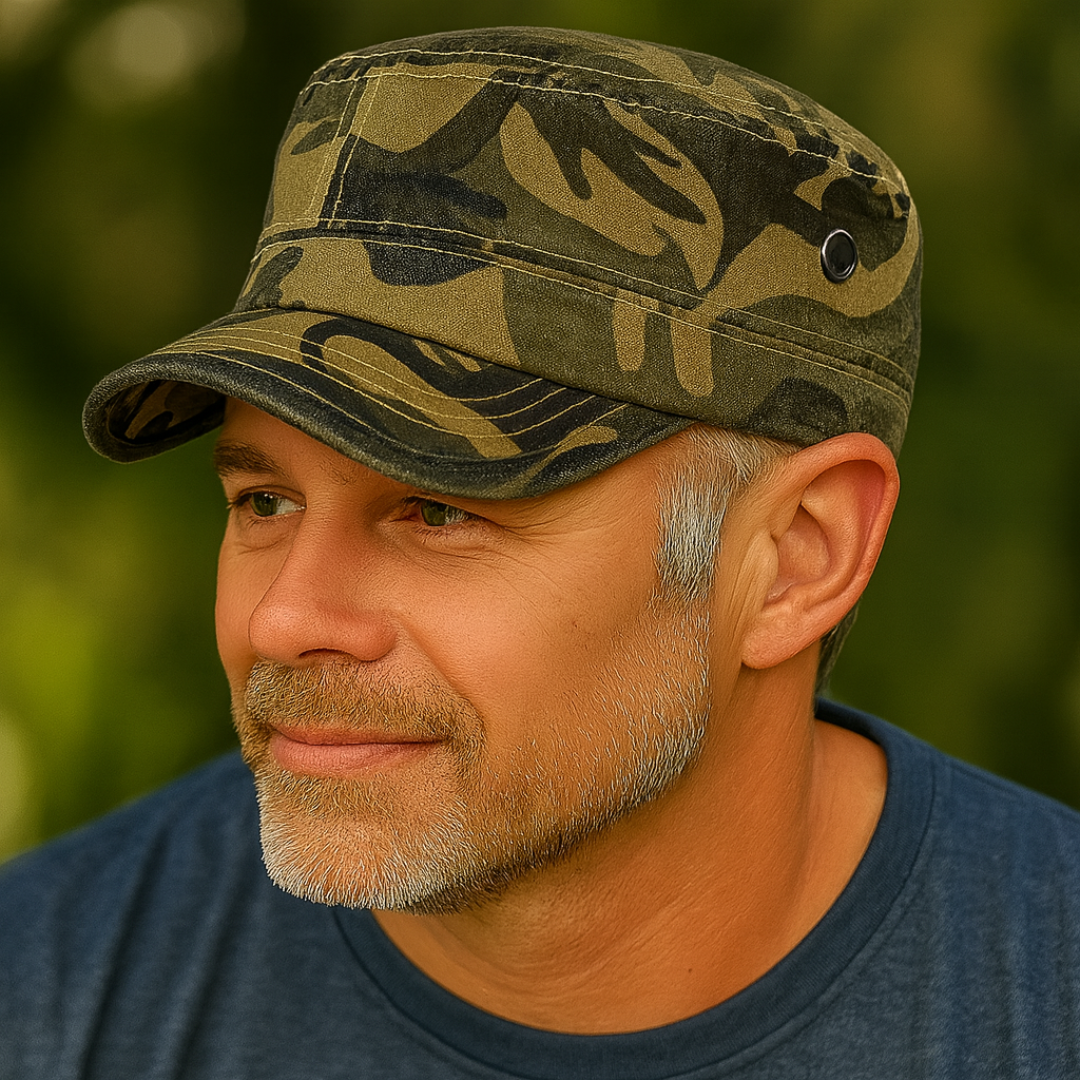 Paul | Robust vintage cap (Camo)