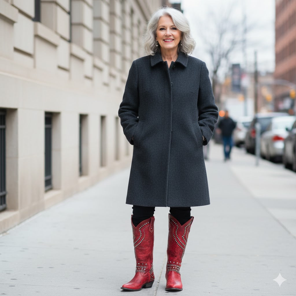 Monroe | Western Knee-High Boots