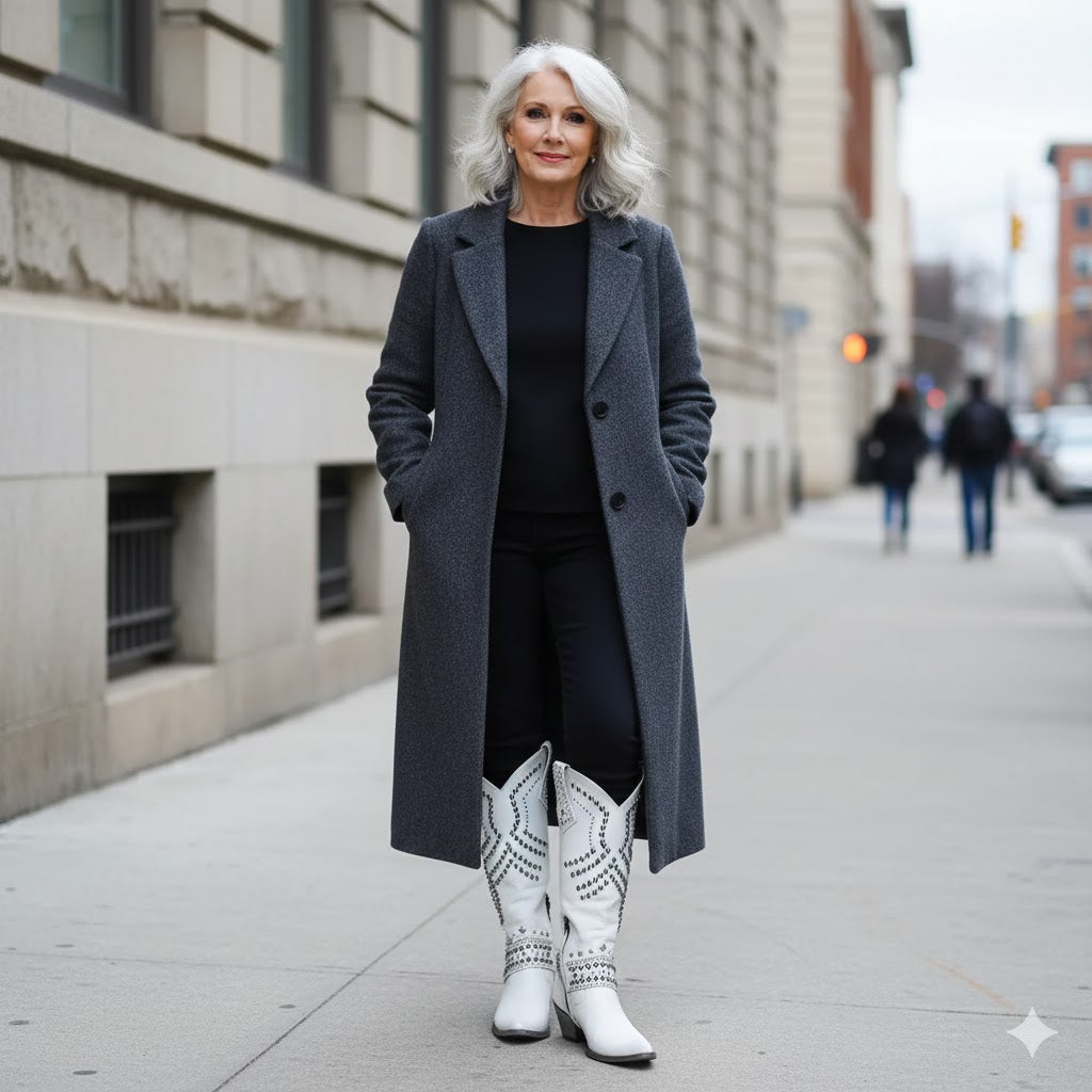 Monroe | Western Knee-High Boots