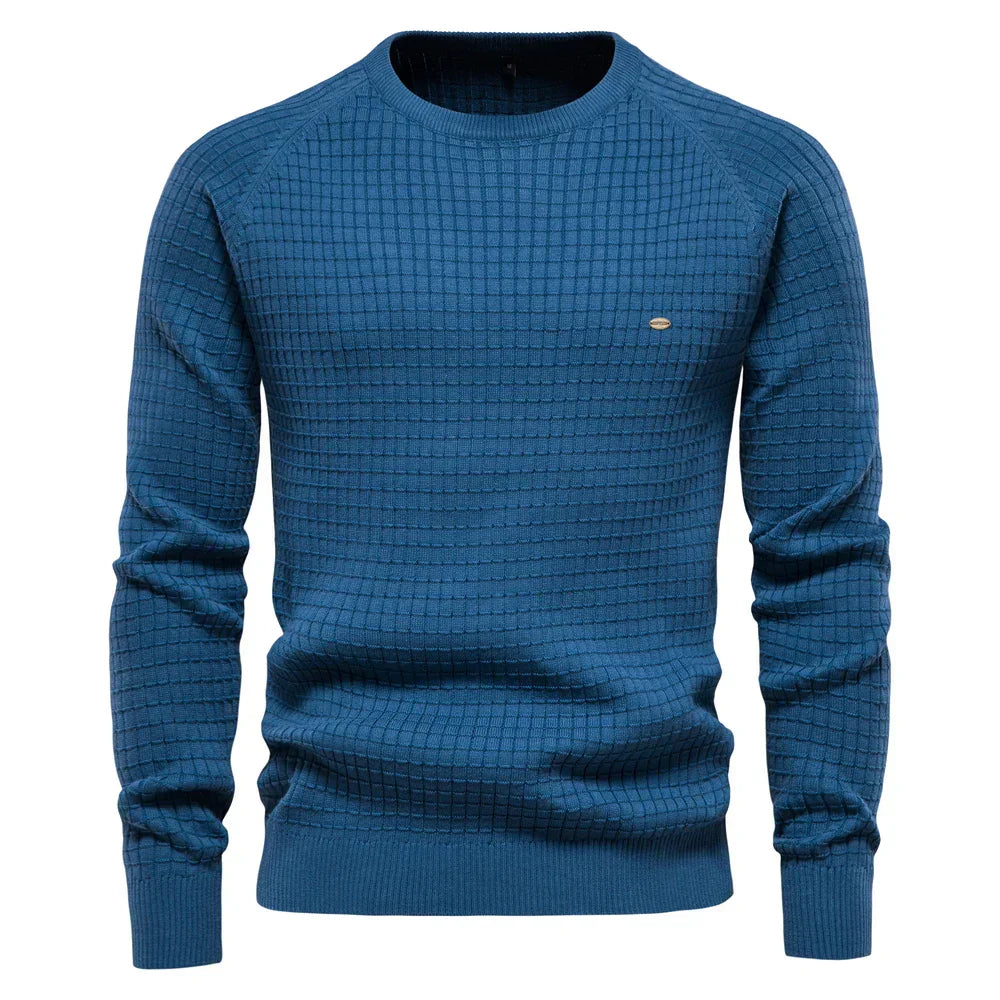 Lenoir™ | Men's Plaid Pattern Sweater