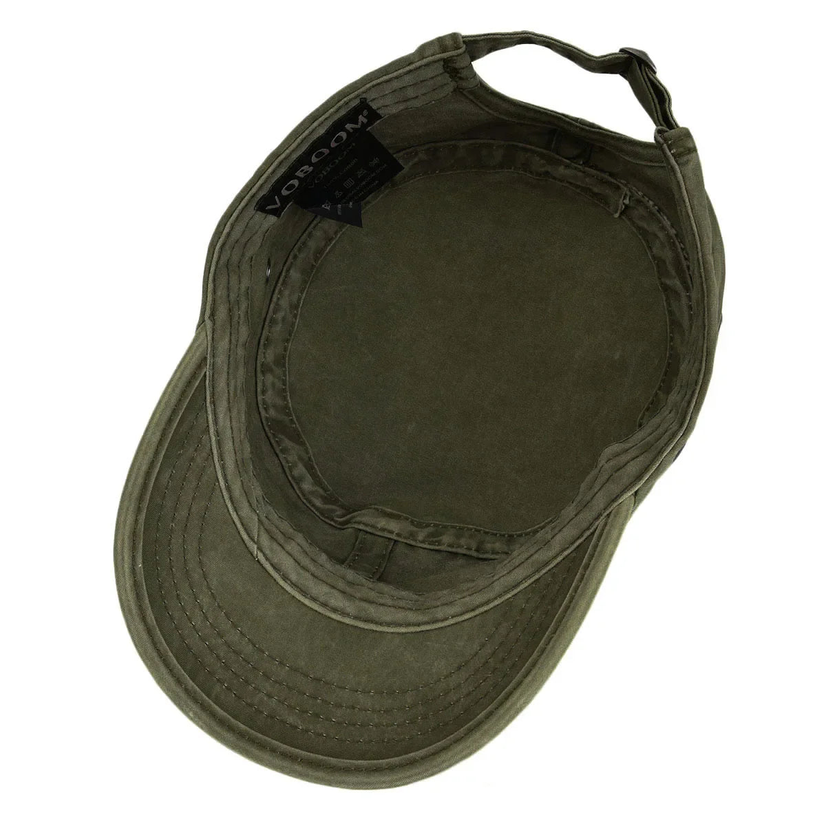 Jack | Robust vintage cap (Army Green)