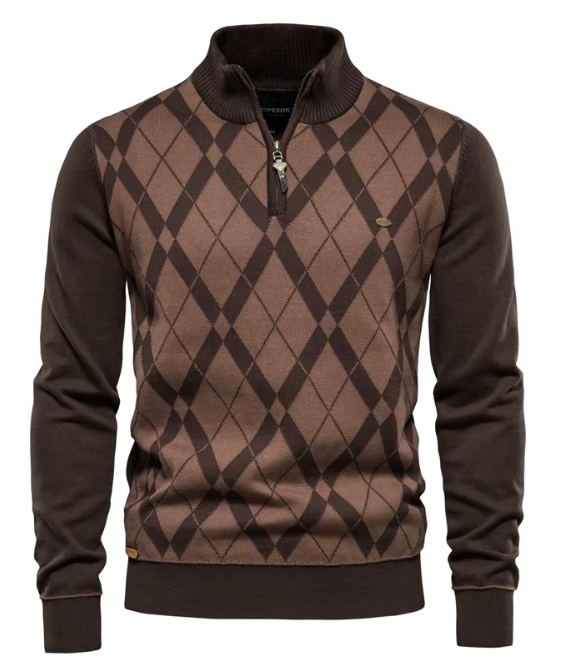 Lenoir™ | Men's Zip Collar Sweater