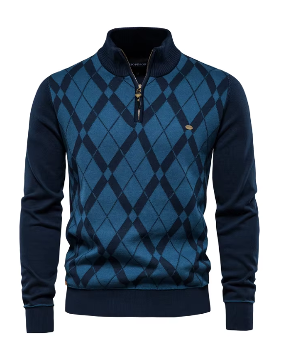 Lenoir™ | Men's Zip Collar Sweater