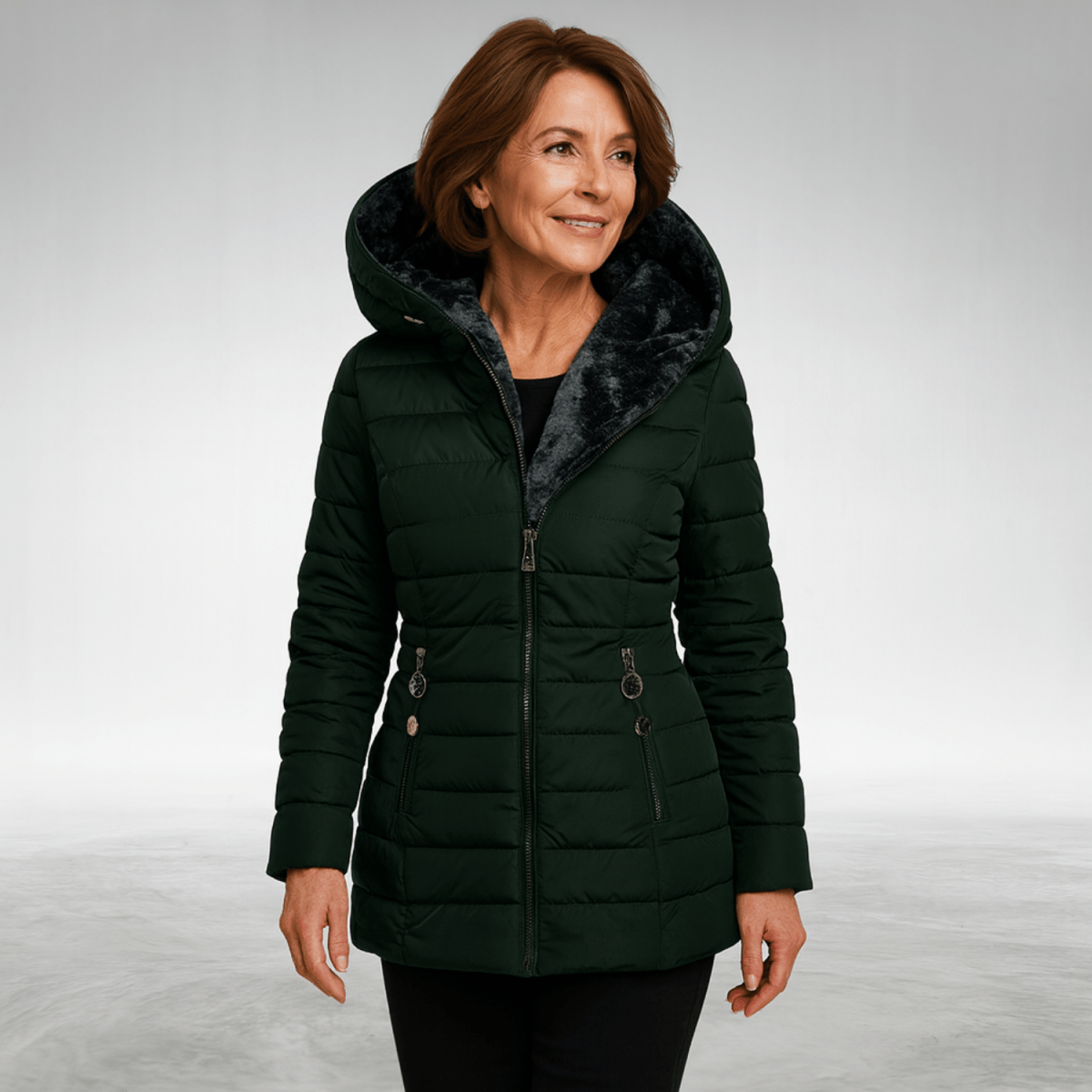 GABRIELLE | Cozy Fleece-Lined Winter Coat