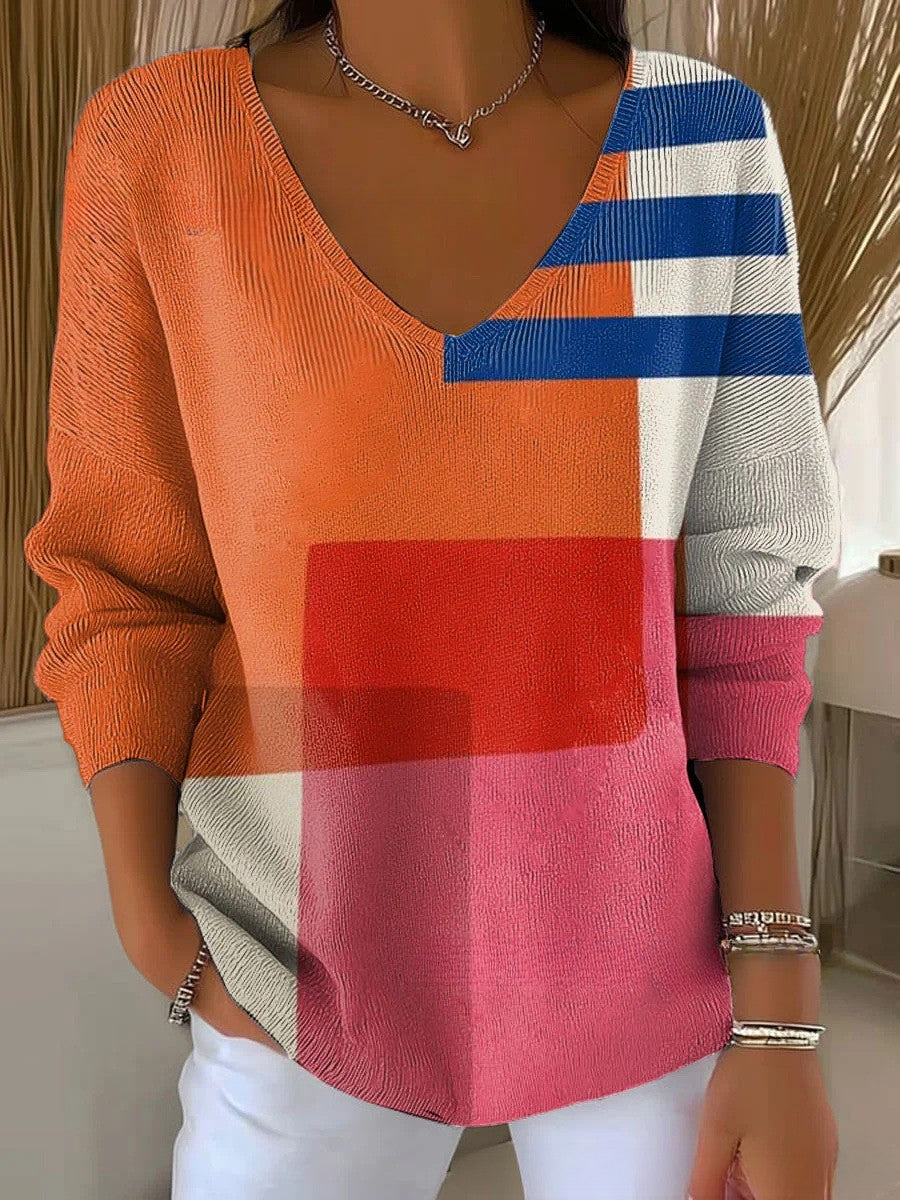 Nadine™ | V-neck Sweater