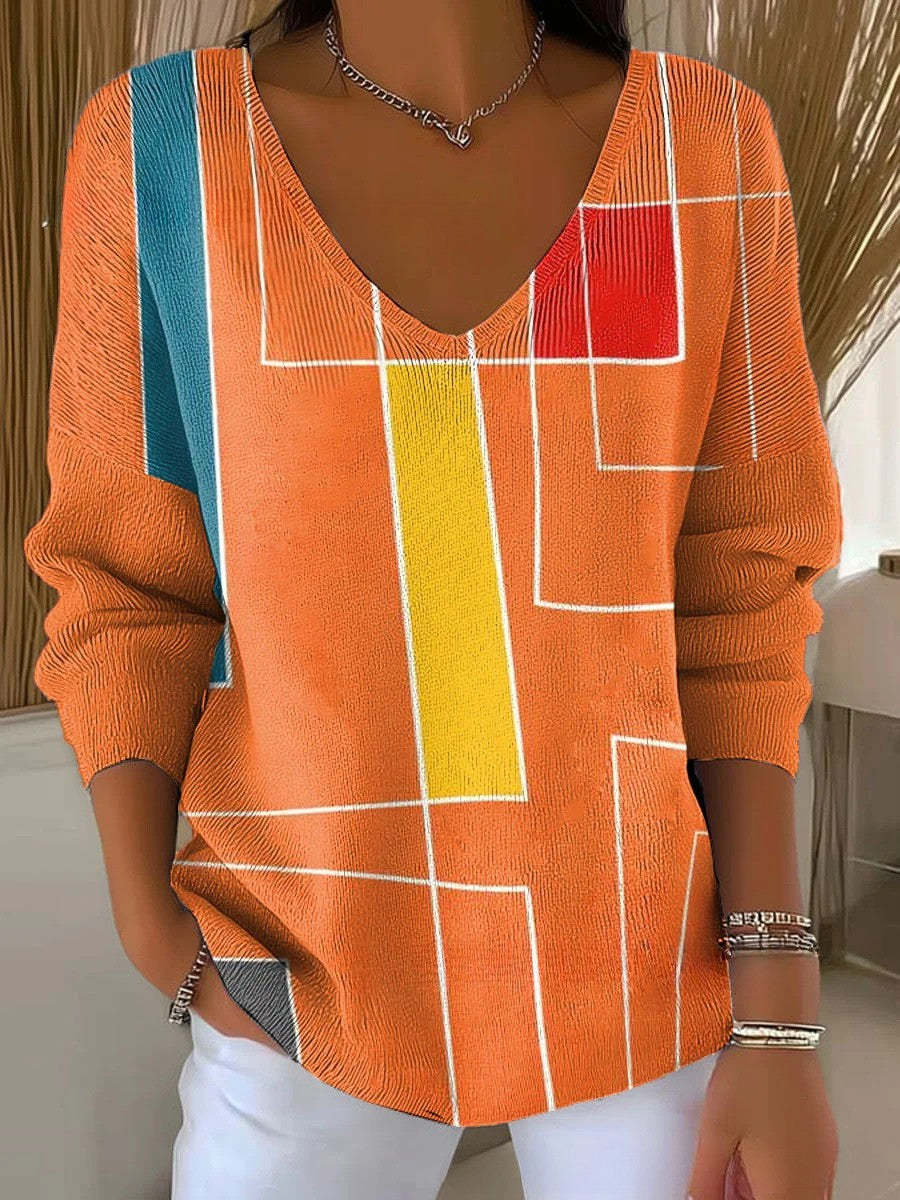 Linde™ | V-neck Sweater