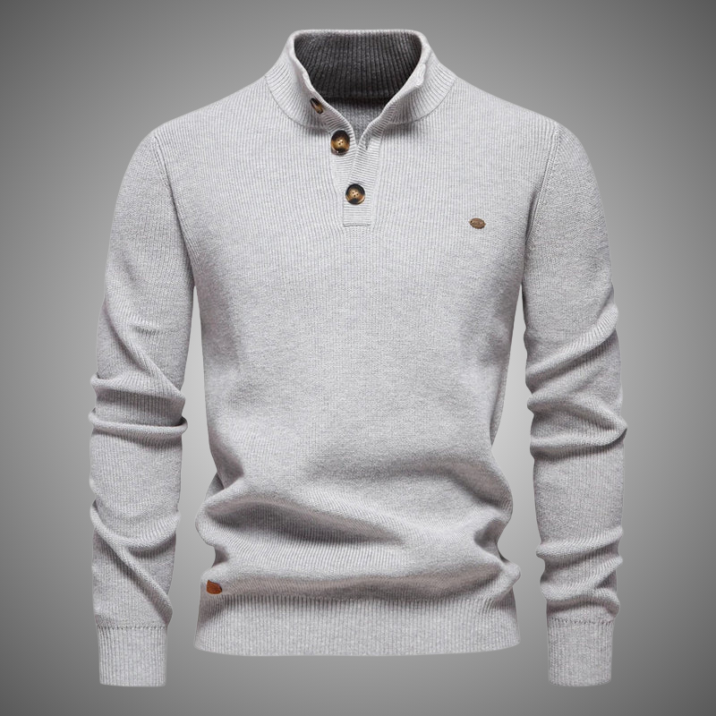 Lenoir™ | Men's Button Design Sweater