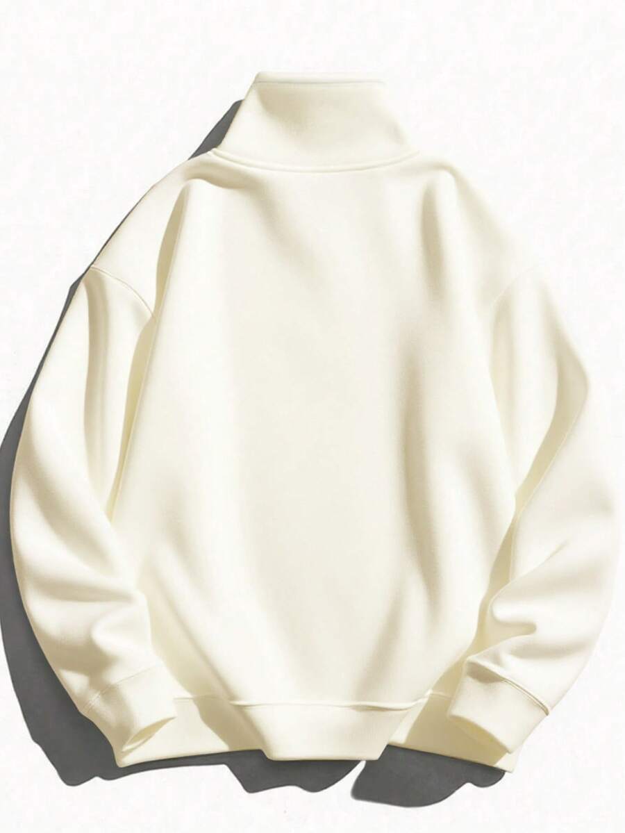 Dylan Solid Casual Zip Sweatshirt