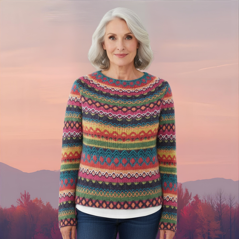 Emma™ - Cozy Retro Sweater