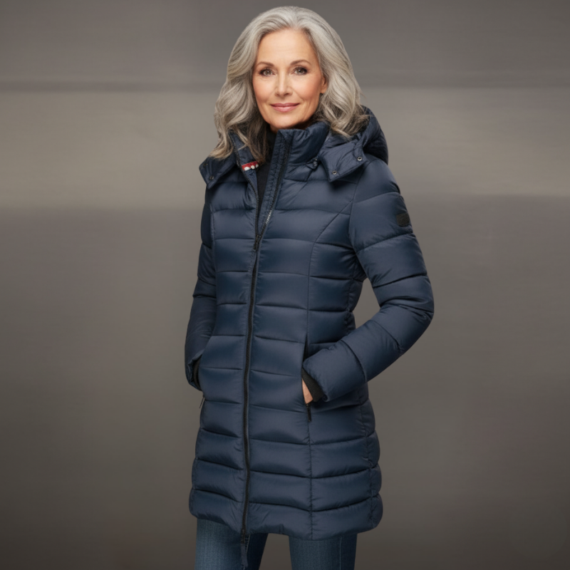 Elise™ - Long down jacket