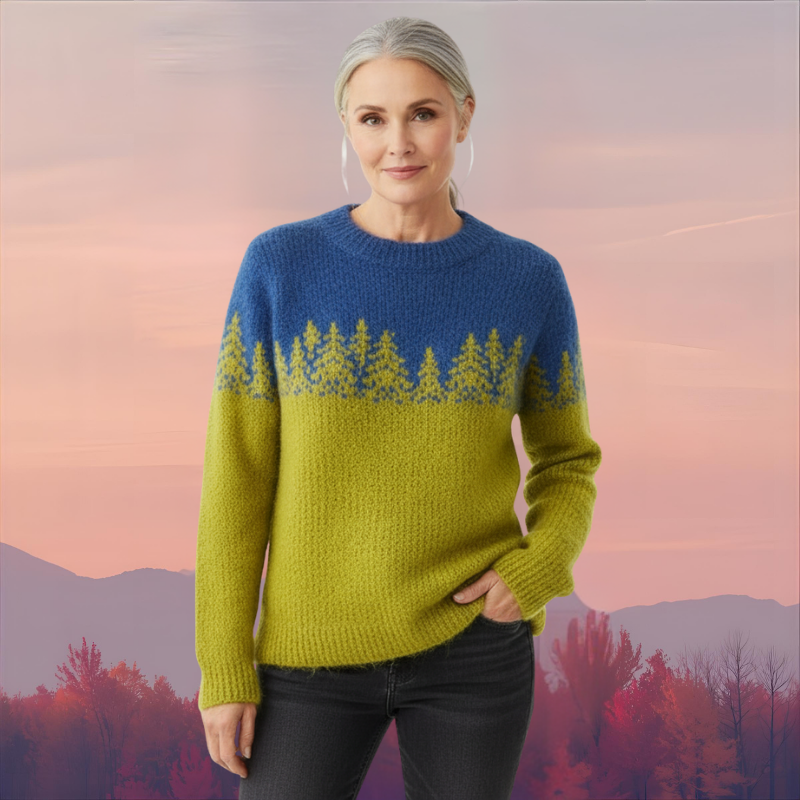 Silvana™ - Cozy Retro Sweater
