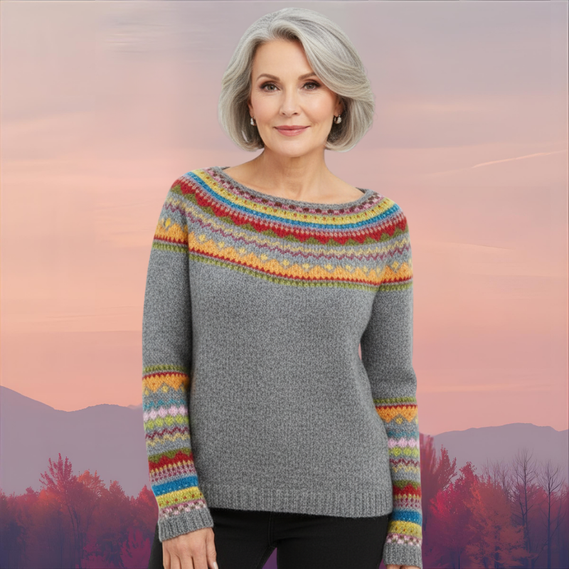 Emily™ - Cozy Retro Sweater