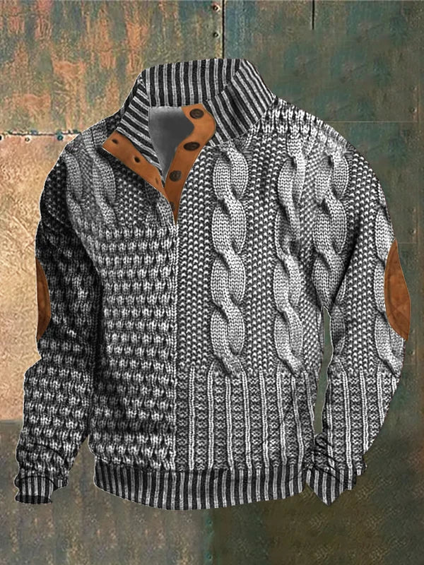 Nick | Elegant Patterned T-Shirt