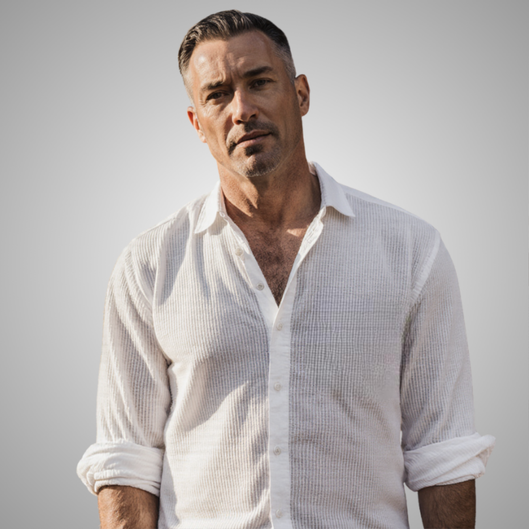 Mateo | Lightweight Casual Textured Shirt