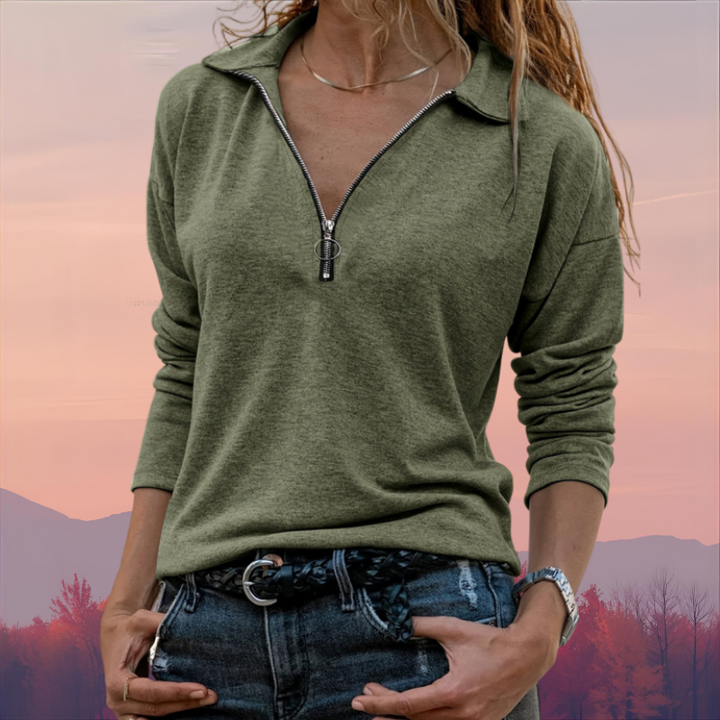Nadine | Women's Half-Zip Sweaters