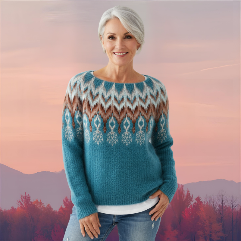Silvia™ - Retro-Sweater