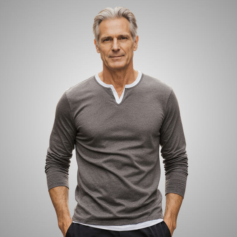 Lenoir™ | Premium Long Sleeve Combed Cotton T-shirt