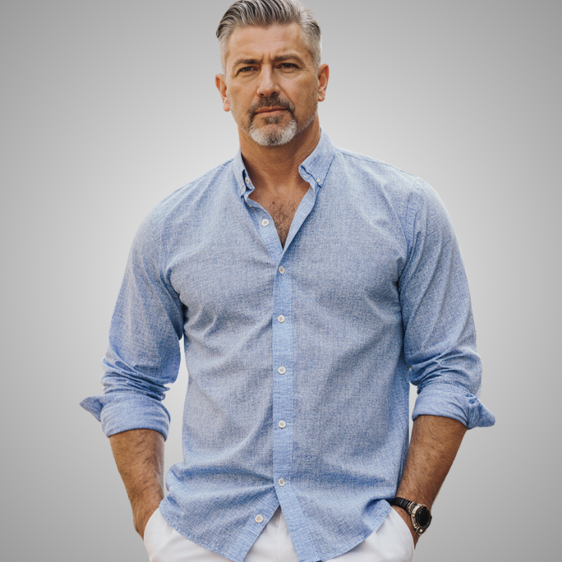 Nathan | Stylish Casual Button-Up Shirt