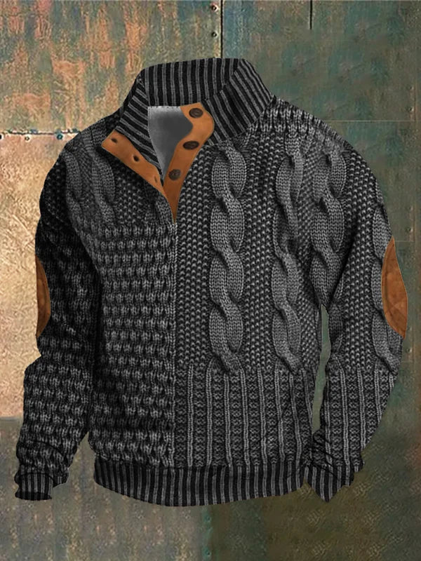 Nick | Elegant Patterned T-Shirt