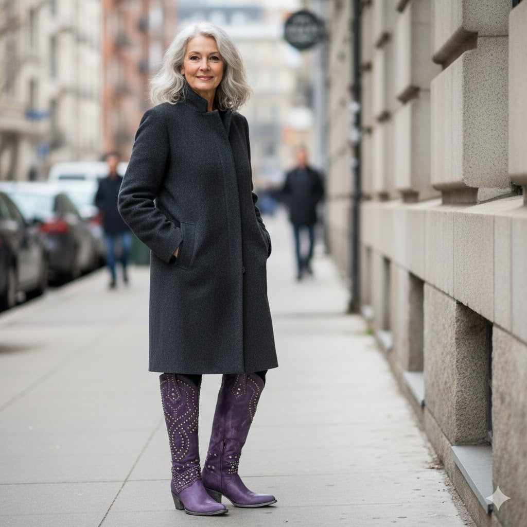 Monroe | Western Knee-High Boots