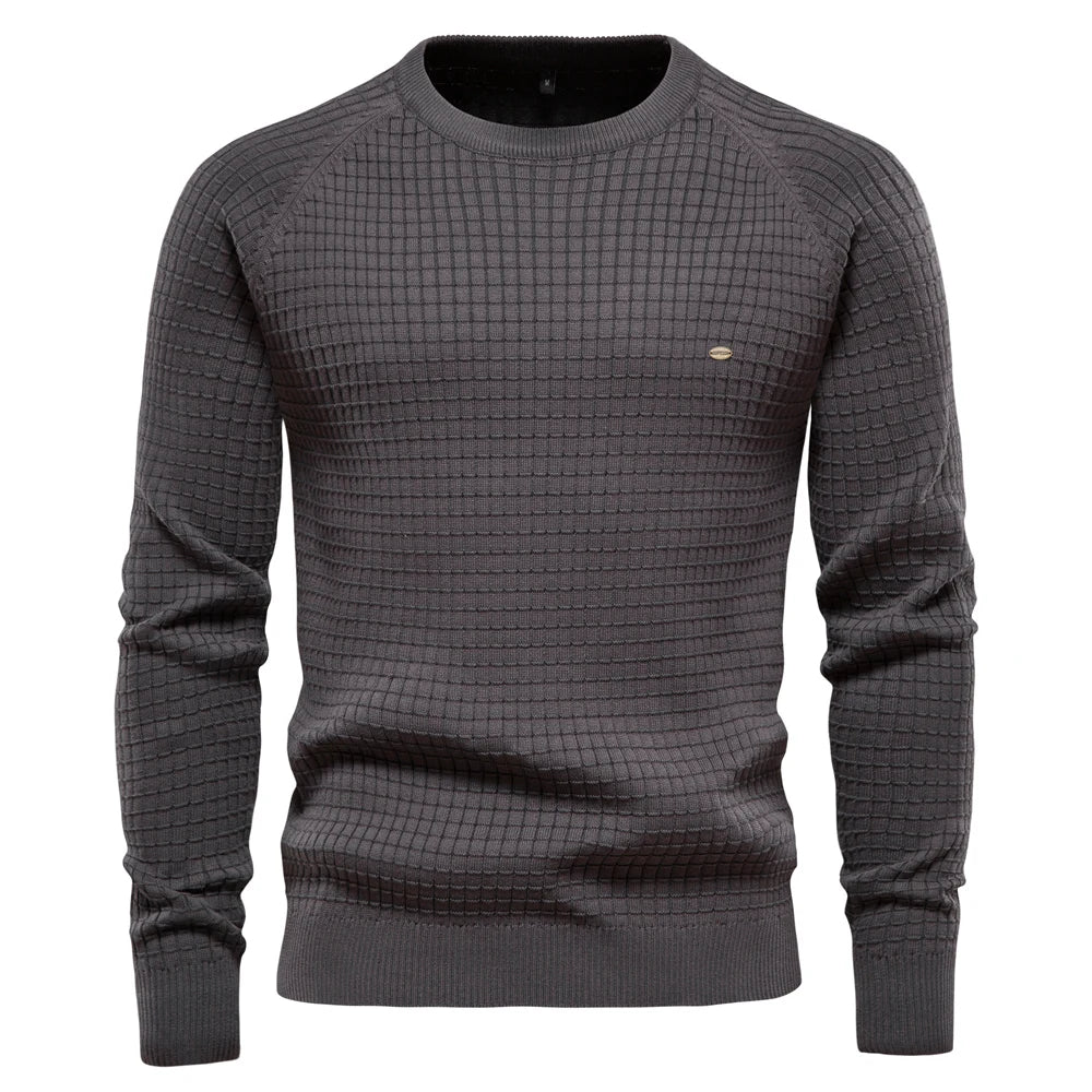 Lenoir™ | Men's Plaid Pattern Sweater