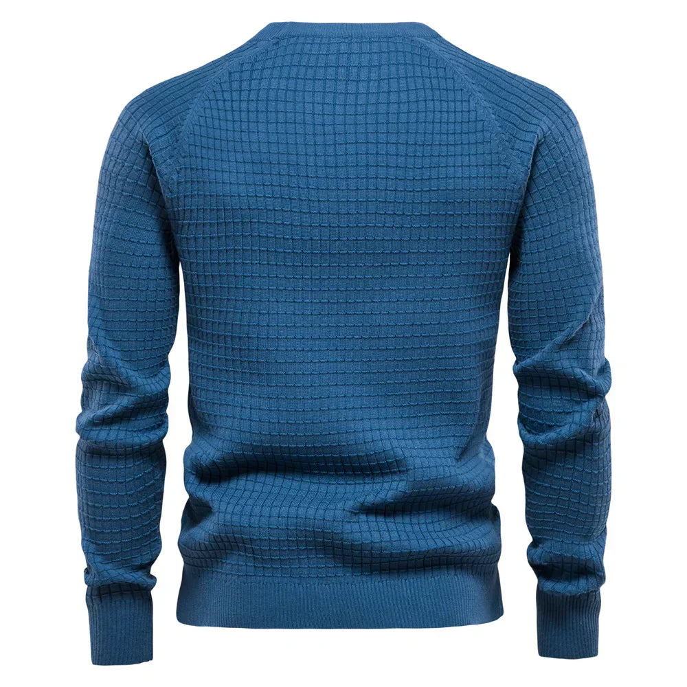 Lenoir™ | Men's Plaid Pattern Sweater