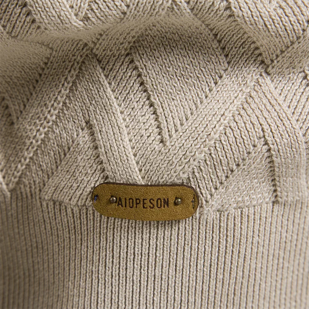 Lenoir™ | Men's Pullover with Plaid Pattern