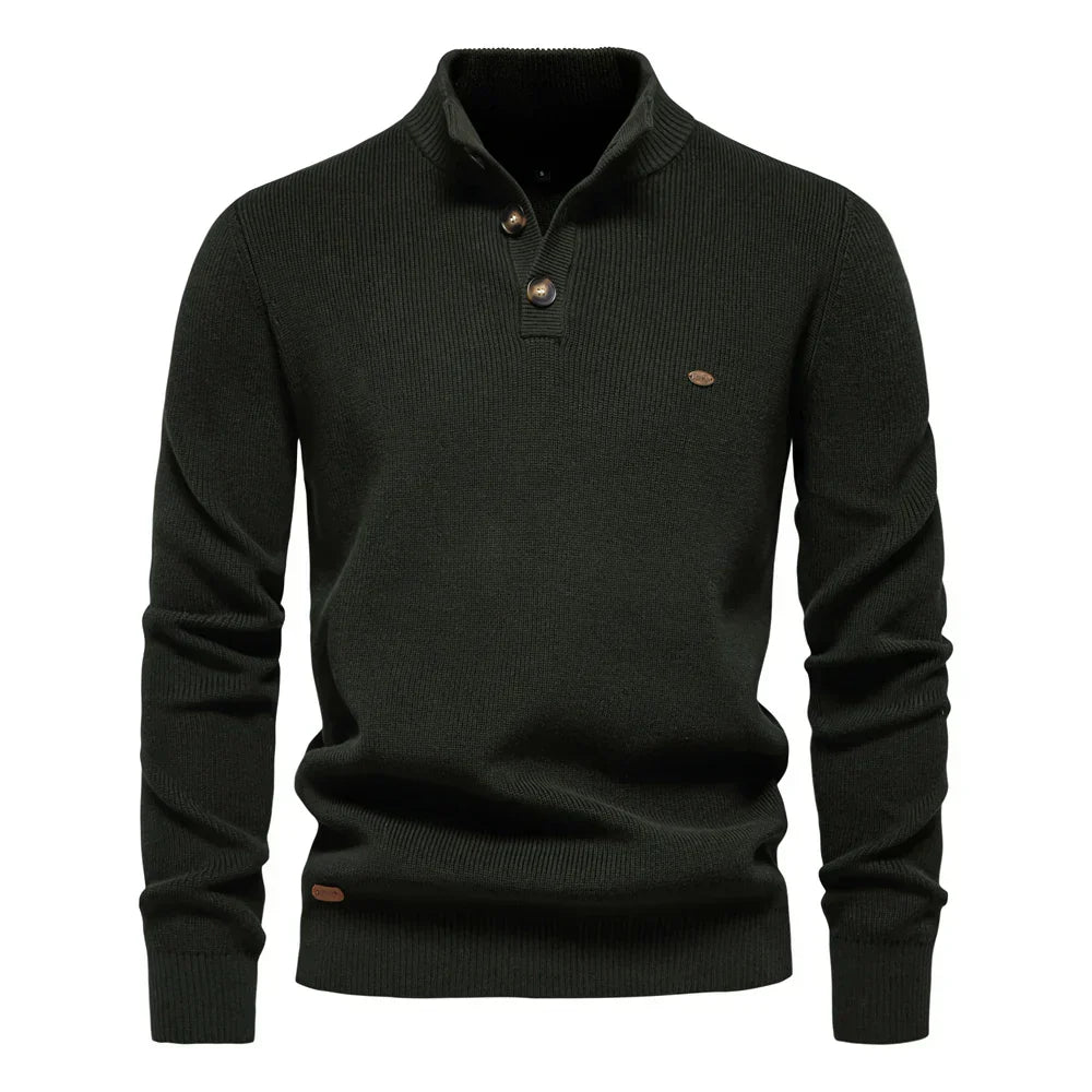 Lenoir™ | Men's Button Design Sweater