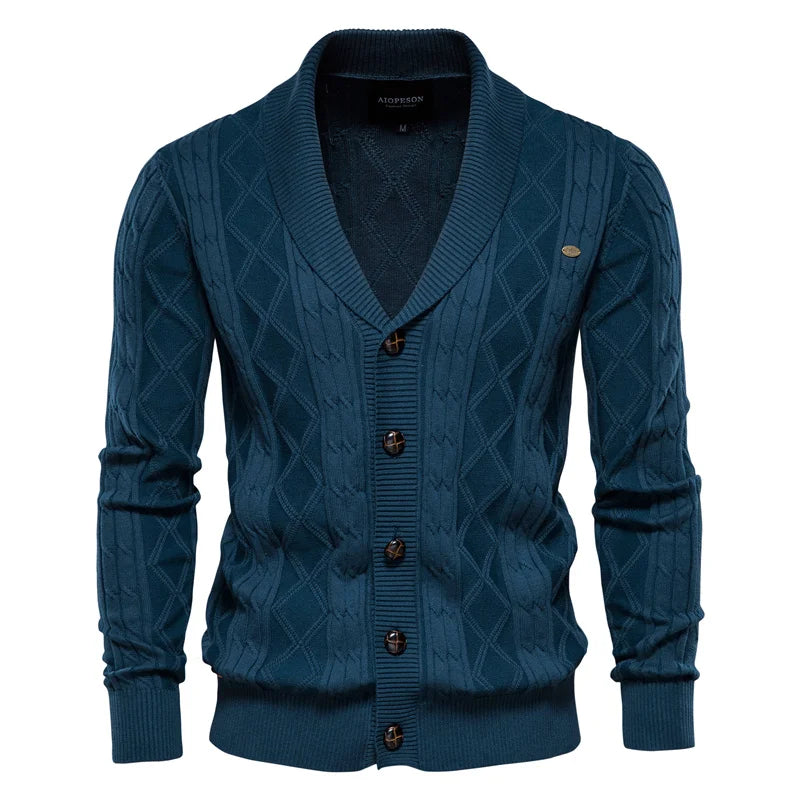 Lenoir™ | Men’s Cardigan with Button Closure