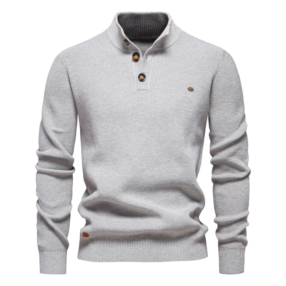Lenoir™ | Men's Button Design Sweater