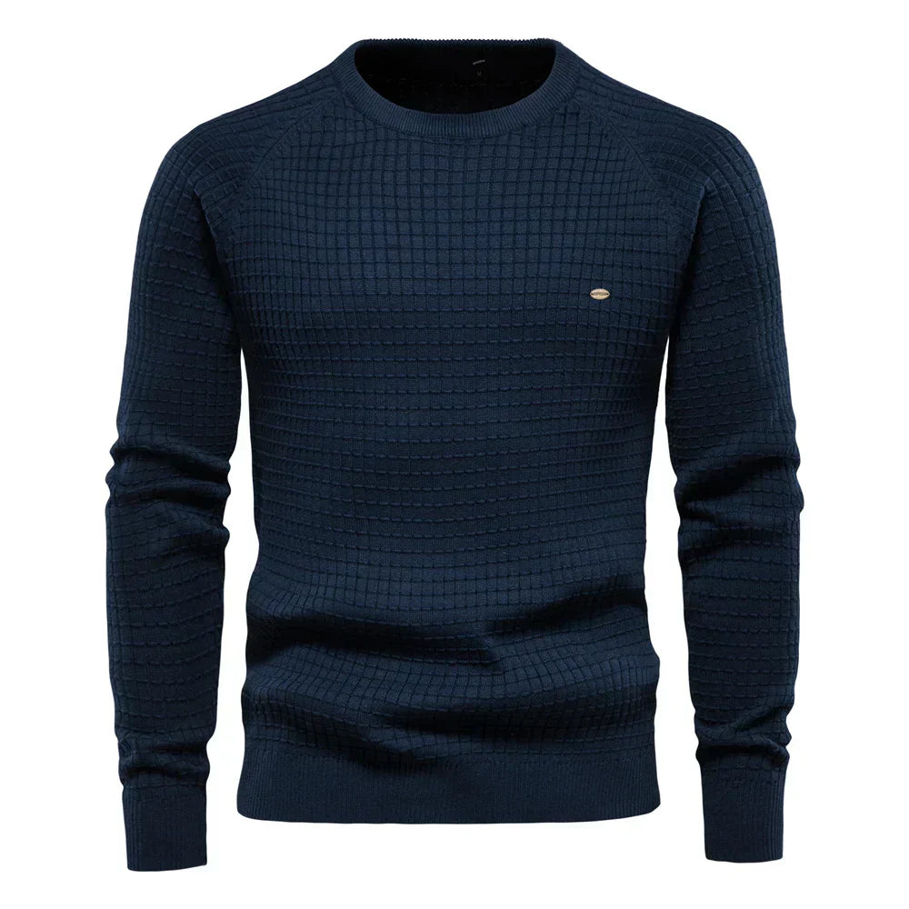 Lenoir™ | Men's Plaid Pattern Sweater