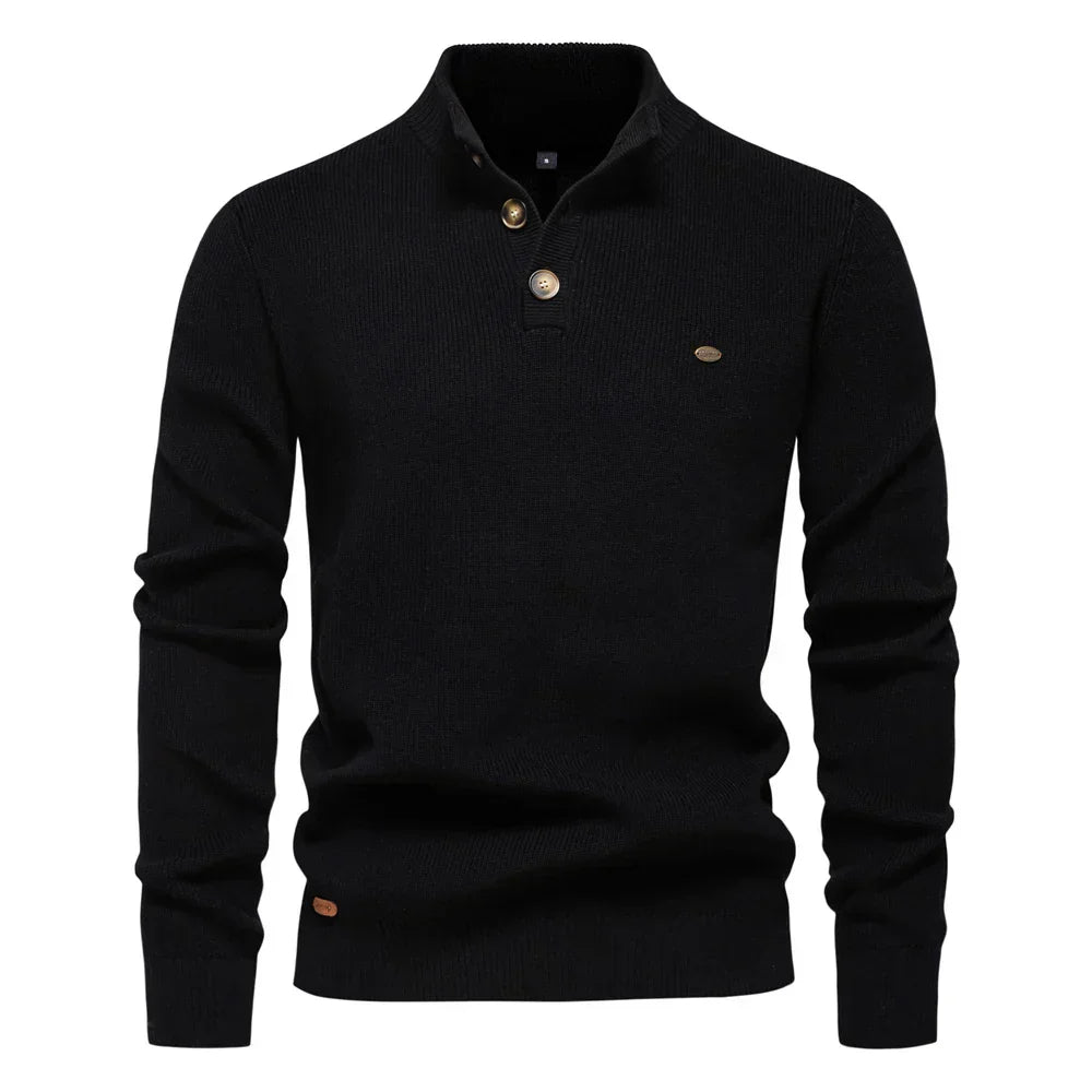 Lenoir™ | Men's Button Design Sweater