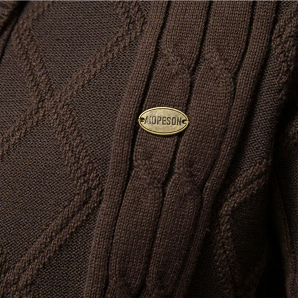 Lenoir™ | Men’s Cardigan with Button Closure