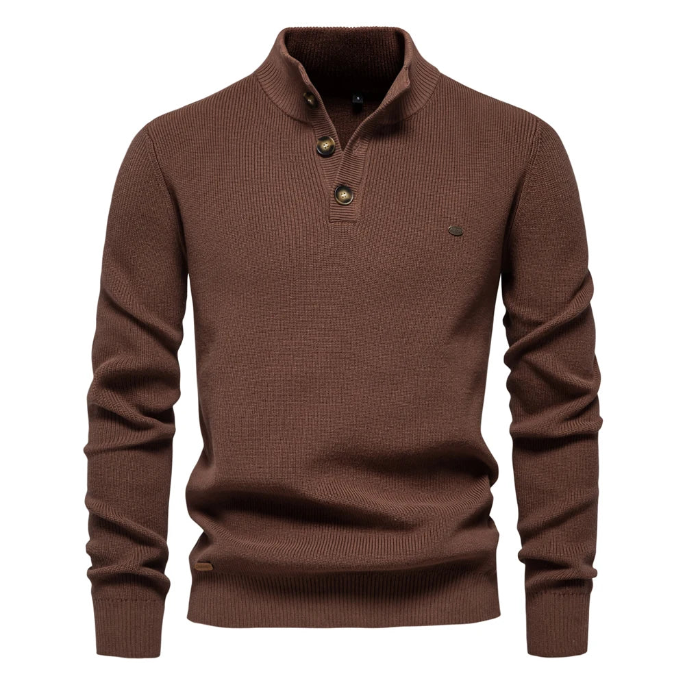 Lenoir™ | Men's Button Design Sweater