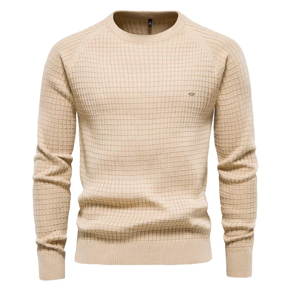 Lenoir™ | Men's Plaid Pattern Sweater