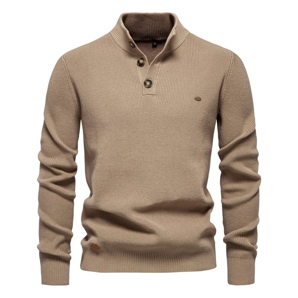 Lenoir™ | Men's Button Design Sweater