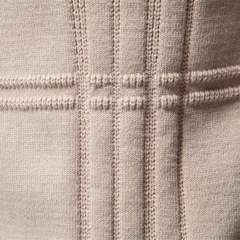Lenoir™ | Elegant Men's Sweater with Plaid Design