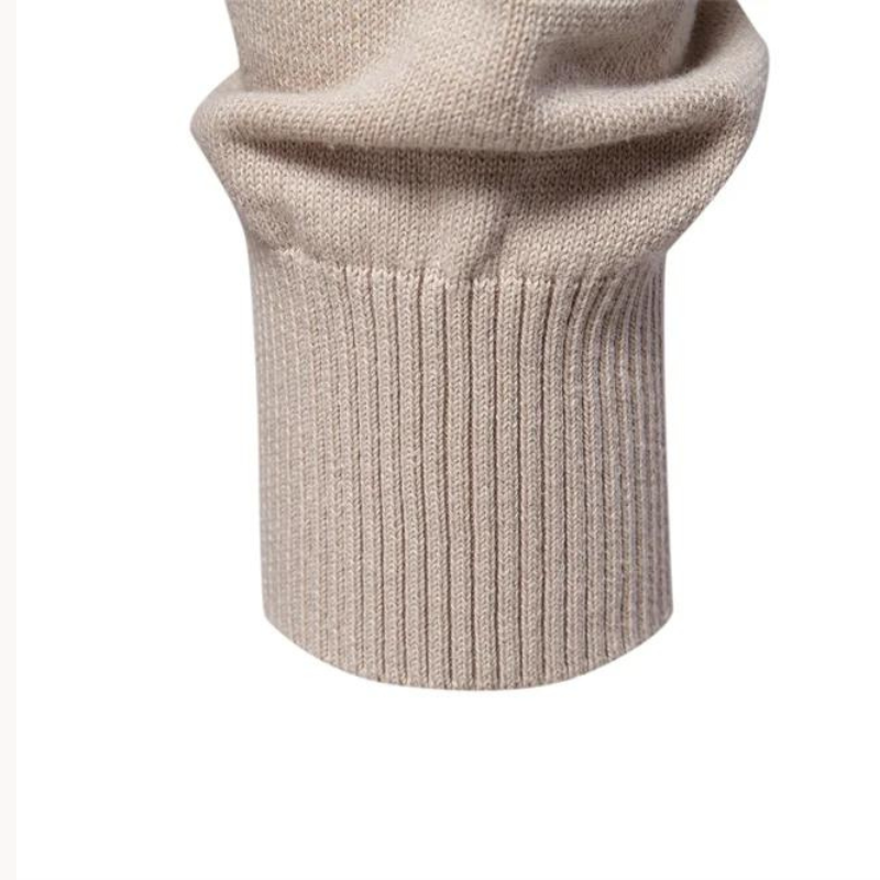 Lenoir™ | Elegant Men's Sweater with Plaid Design