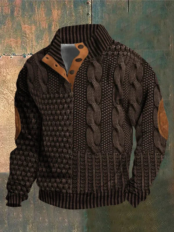 Nick | Elegant Patterned T-Shirt